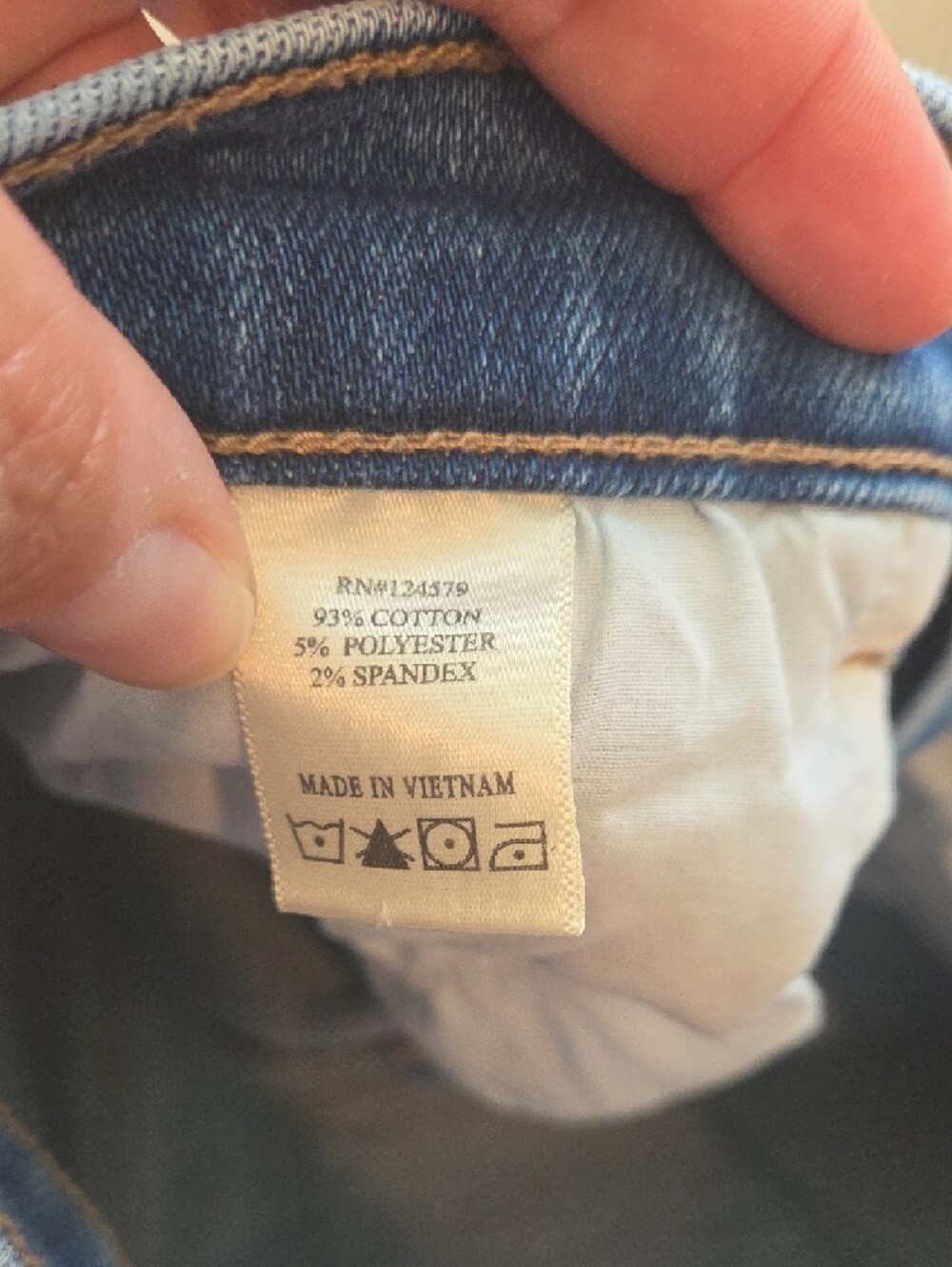 Sneak Peek Light Blue Denim Frayed-Hem Mini Skirt Size Medium - Picture 3 of 5